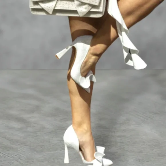 Betsey Johnson Nobble Sparkle Glitter Pumps Womens Size 7 - Picture 12 of 14